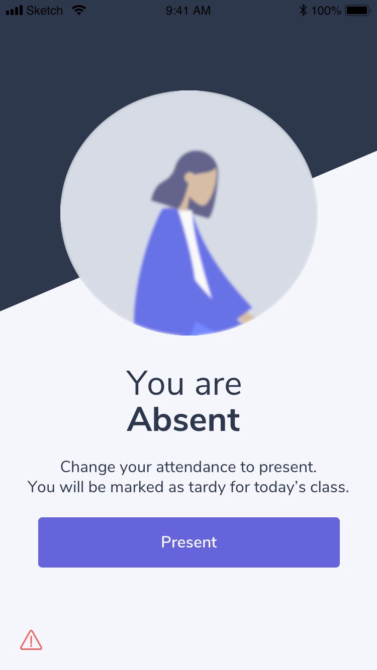 You are absent